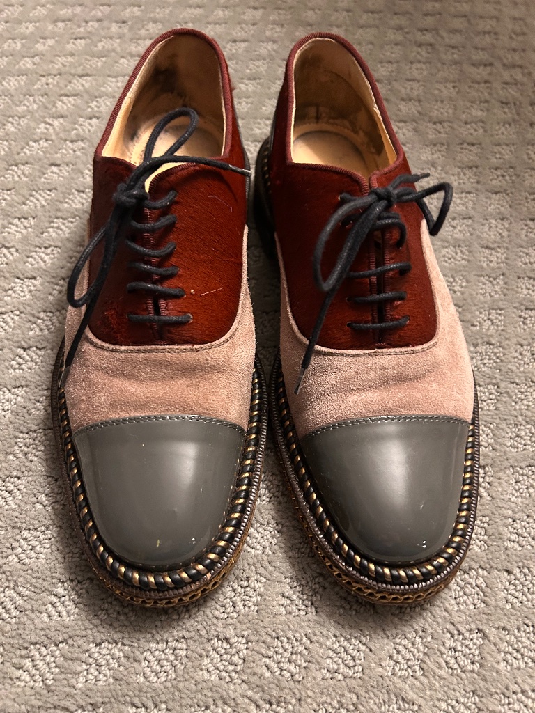 Loubatin Mixed Media Loafer